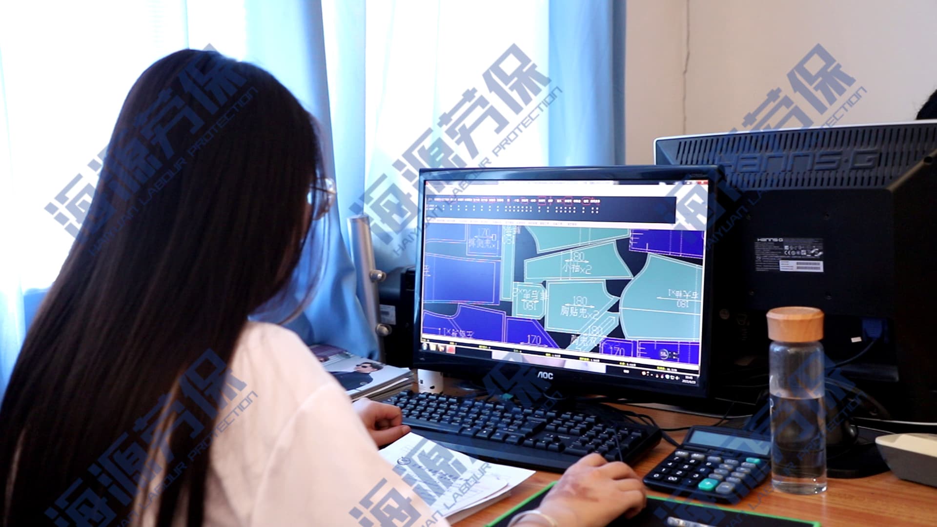 石家莊海源服裝廠設計排版