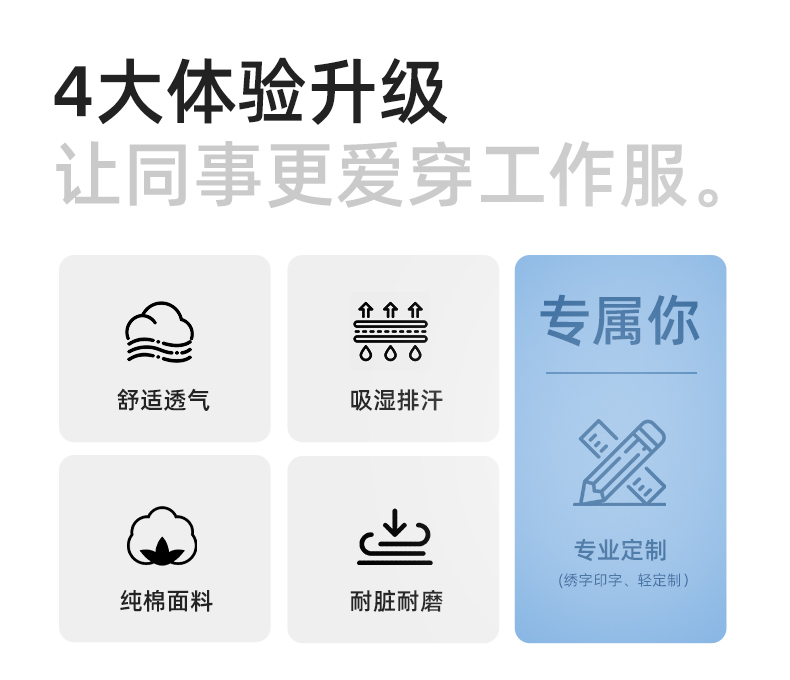 QM2091X 夏季長袖薄款工作服套裝男純棉反光焊工海油工程汽修車間電焊勞保(圖2)