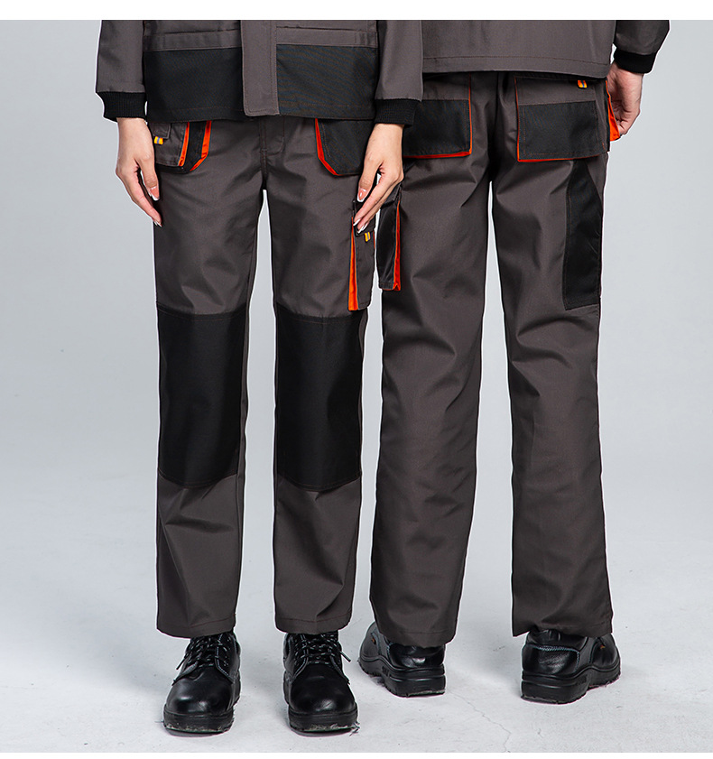 WD2118 跨境勞保工裝褲男耐磨多口袋大兜多兜工作褲汽修電工外貿出 口褲子(圖8)