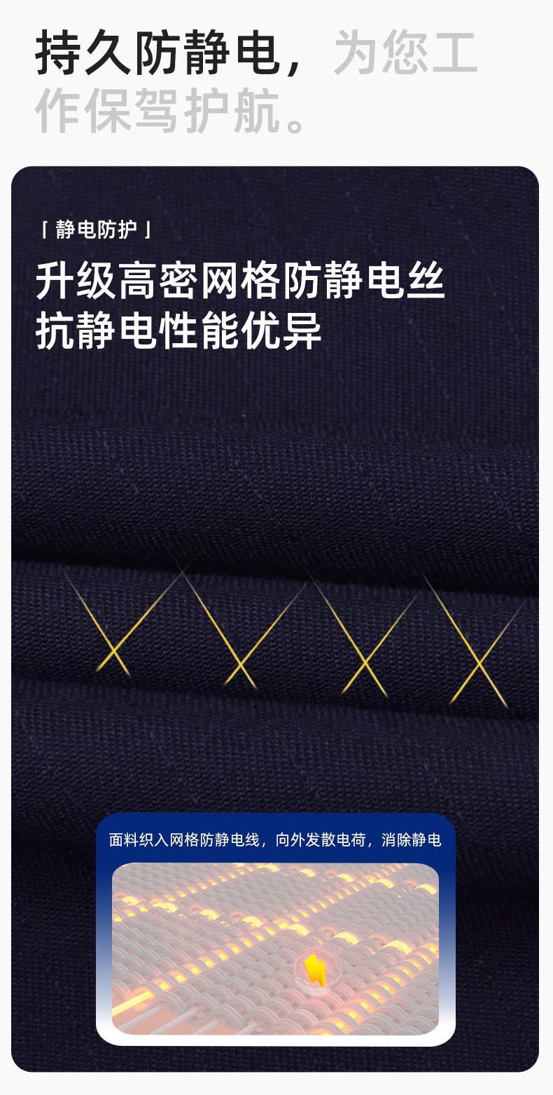 JC-S2203M 可拆卸冬季加厚加棉保暖工作服棉衣定制工廠車間維修服反光勞保服(圖4)