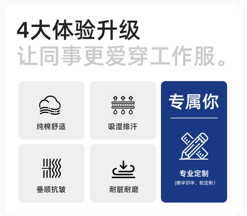 BF-801 春秋牛仔工作服套裝男反光電焊工防燙抗火花汽機(jī)修工廠勞保服定制(圖2)