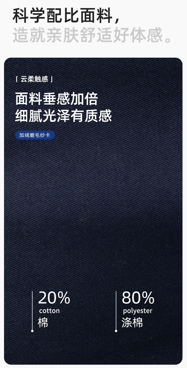 LJ-5810 冬季加絨工作服男拼色一體式反光條工裝加油站汽車4s店工裝定制(圖3)