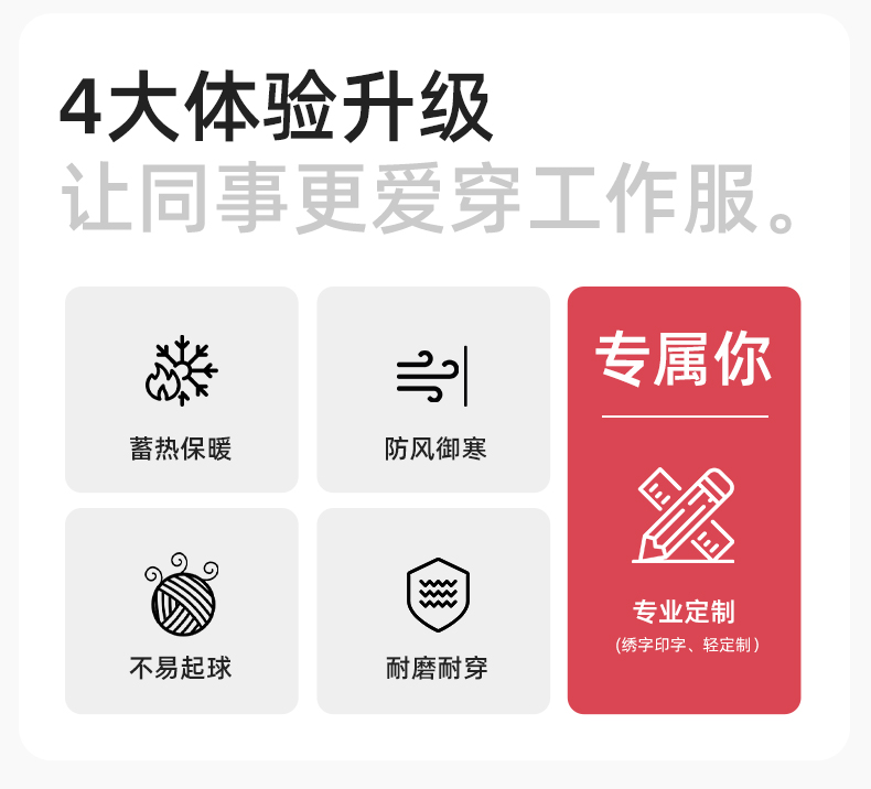 JC-3D02M 冬季防靜電棉服定制工作服拼色CVC工裝加油站機修車間廠服勞保服(圖2)