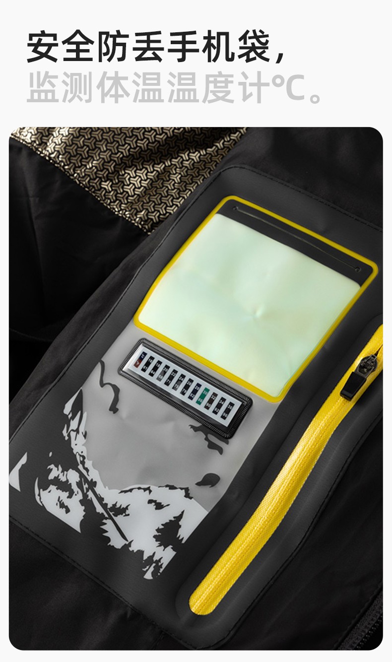 RH-6015 高端羽絨服工作服定制秋冬季中長款加絨加厚棉服銀行前臺長款外套(圖7)