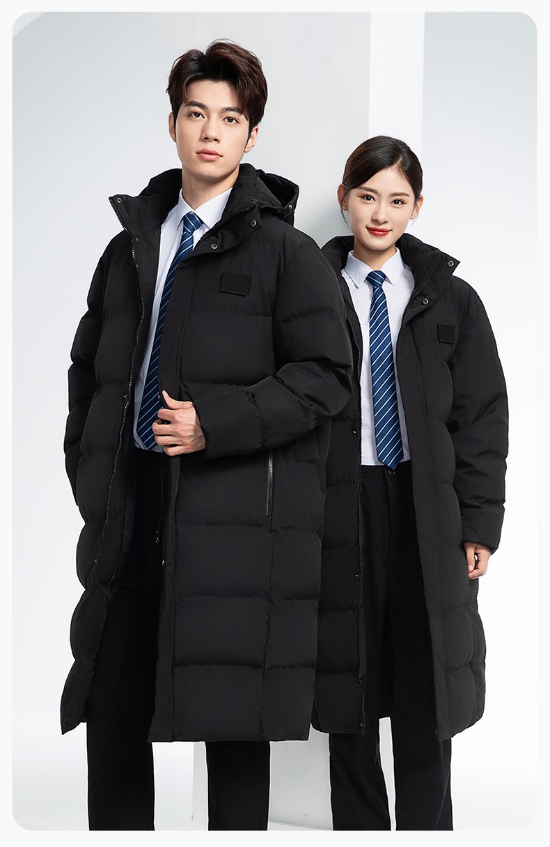 YJ-8903 冬季一體長款棉服加厚保暖學生防寒服定制(圖14)