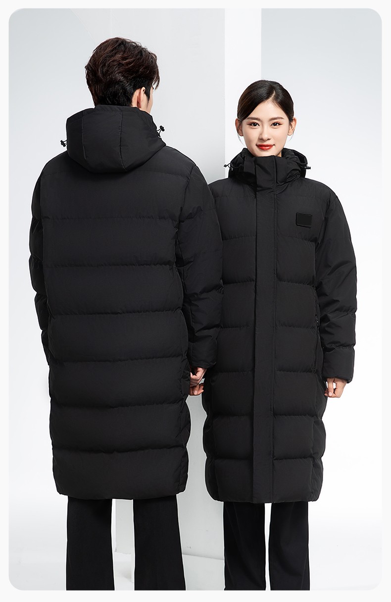 YJ-8903 冬季一體長款棉服加厚保暖學生防寒服定制(圖16)