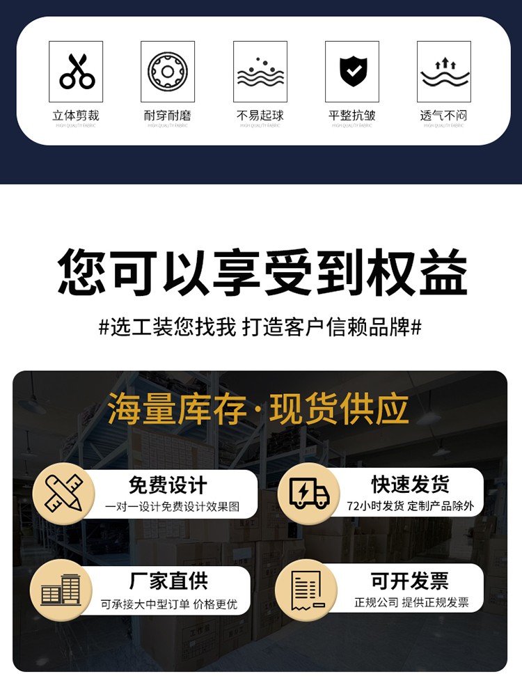 LW-8653ZR 純棉防阻燃春秋工作服套裝加厚耐磨工廠車間電焊焊工防燙勞保服(圖2)