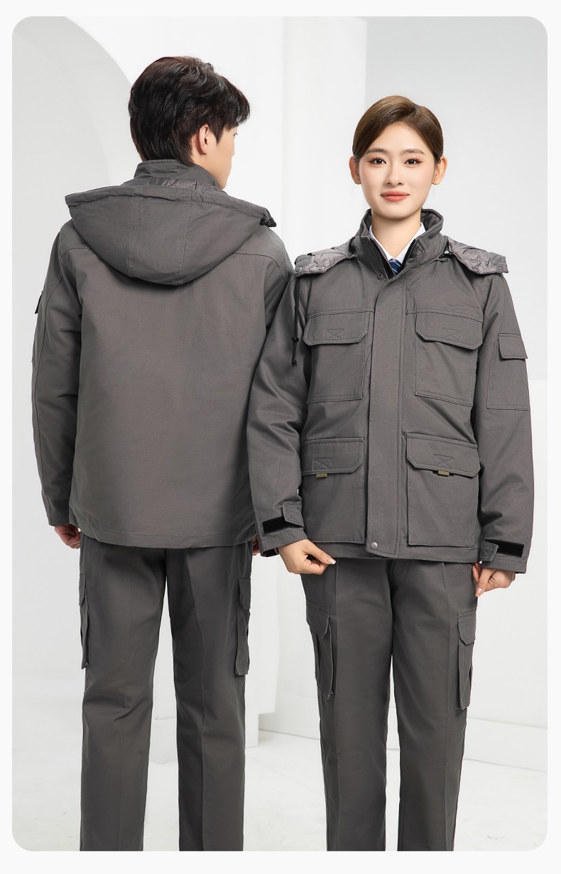 RD-8605 冬季工作服棉服定制國網電力電網棉衣勞保服工裝耐磨外套棉襖棉衣(圖19)