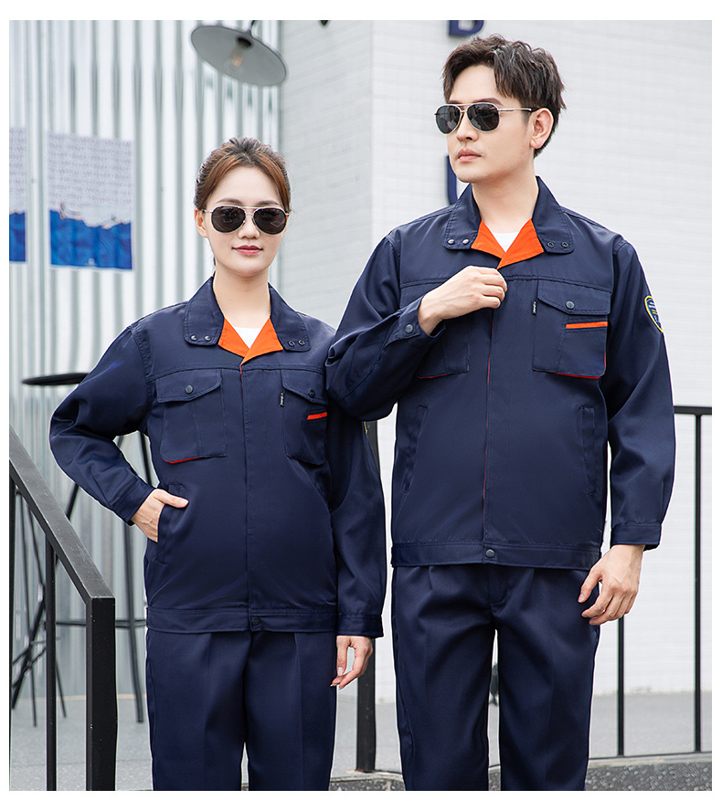 TZS13-15 恒漉防酸堿防靜電工作服套裝定制化工廠車間耐腐蝕硫酸定制勞保服(圖15)