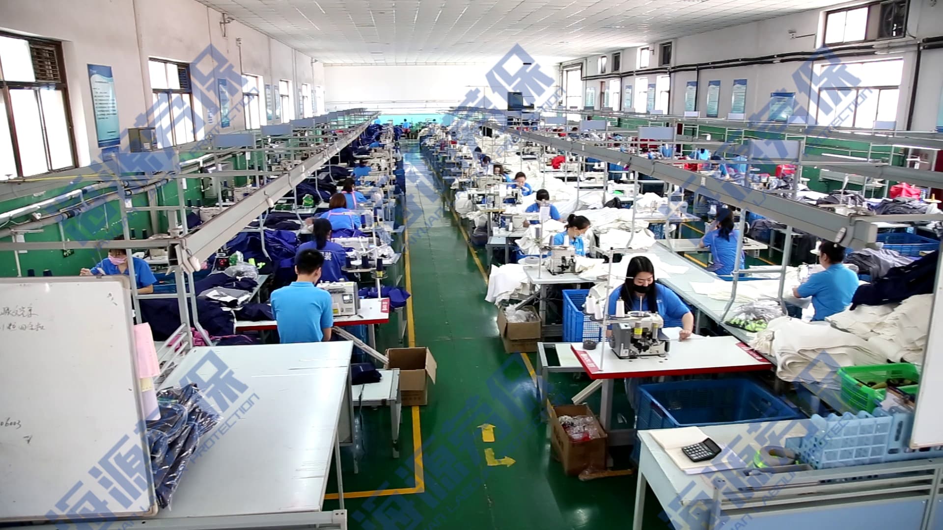 海源勞保服生產車間(圖1)